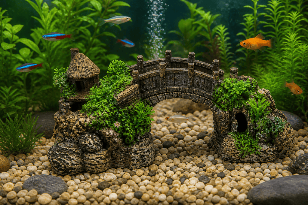 Aquarium Decorative Bridge