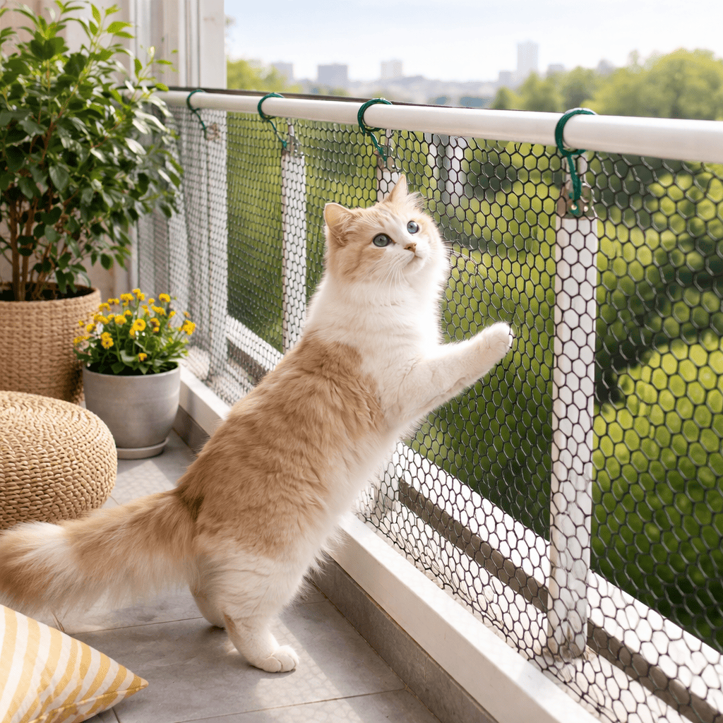 Balcony Cat Safety Net