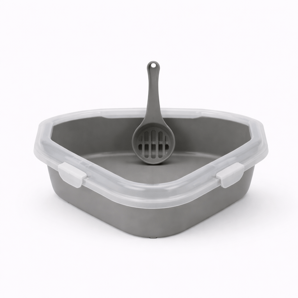 Corner Litter Box