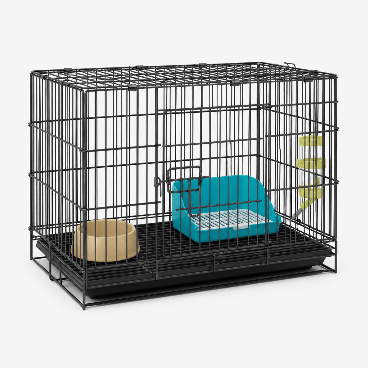 Foldable Metal Rabbit Enclosure