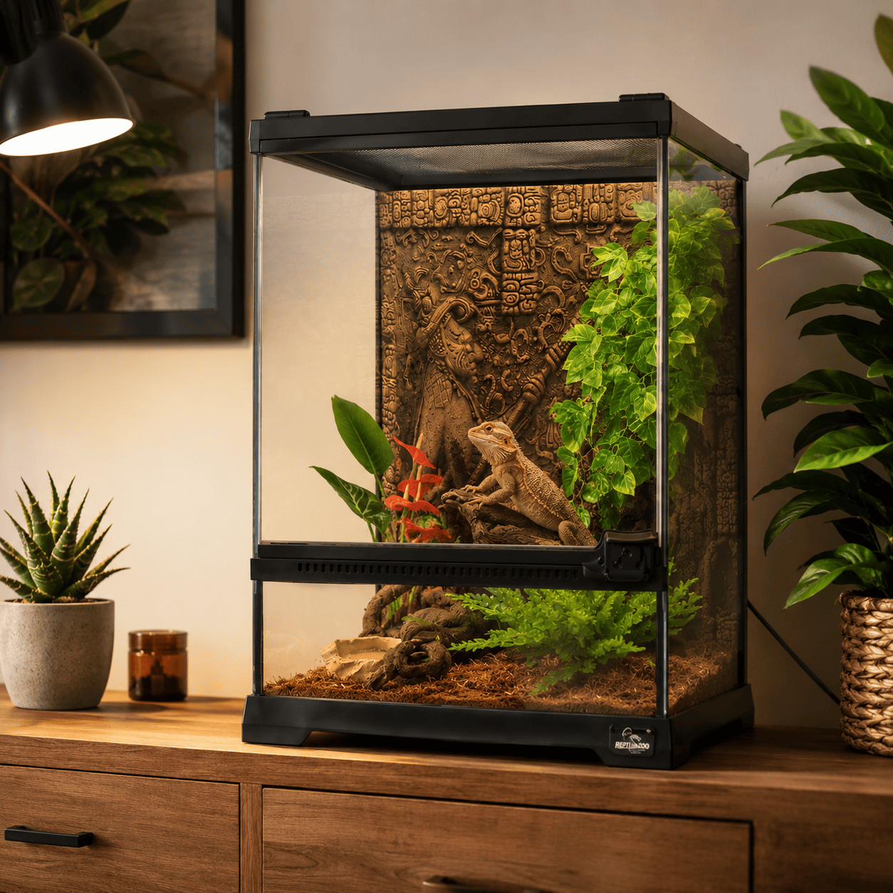 Glass Reptile Terrarium