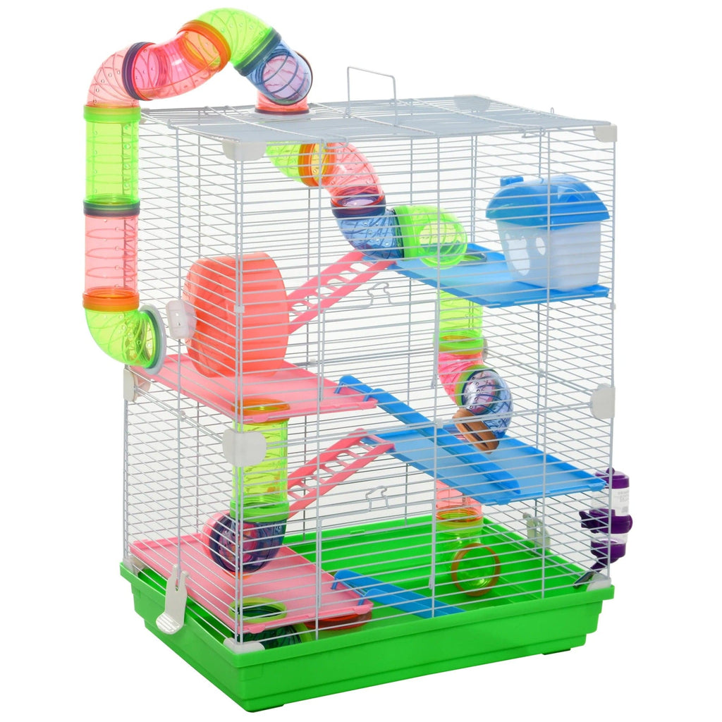 Hamster Cage with Tunnel