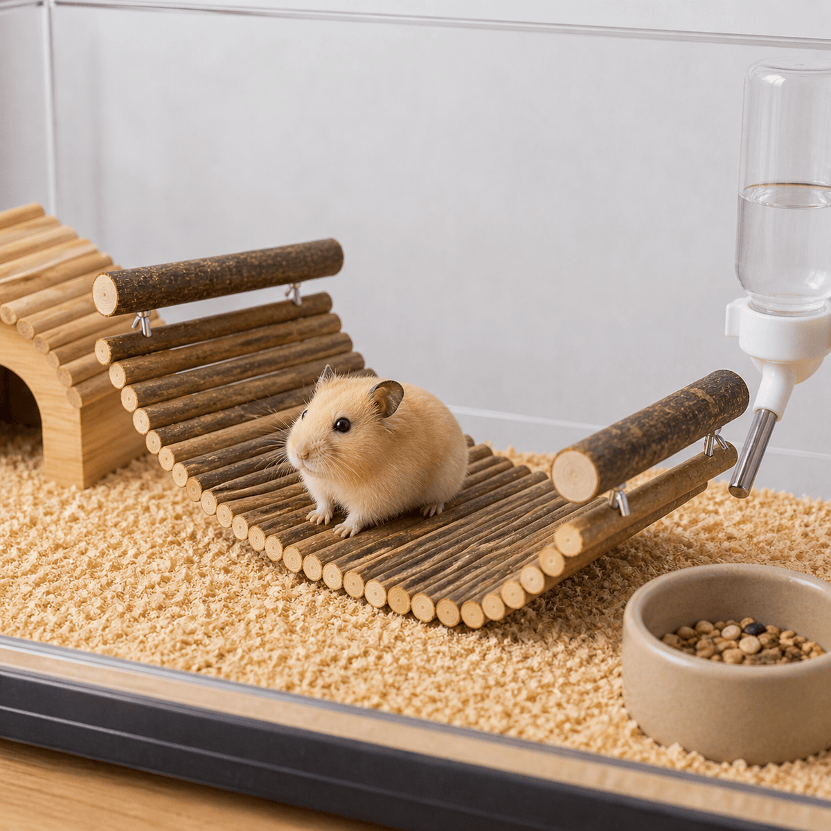 Hamster Suspension Bridge