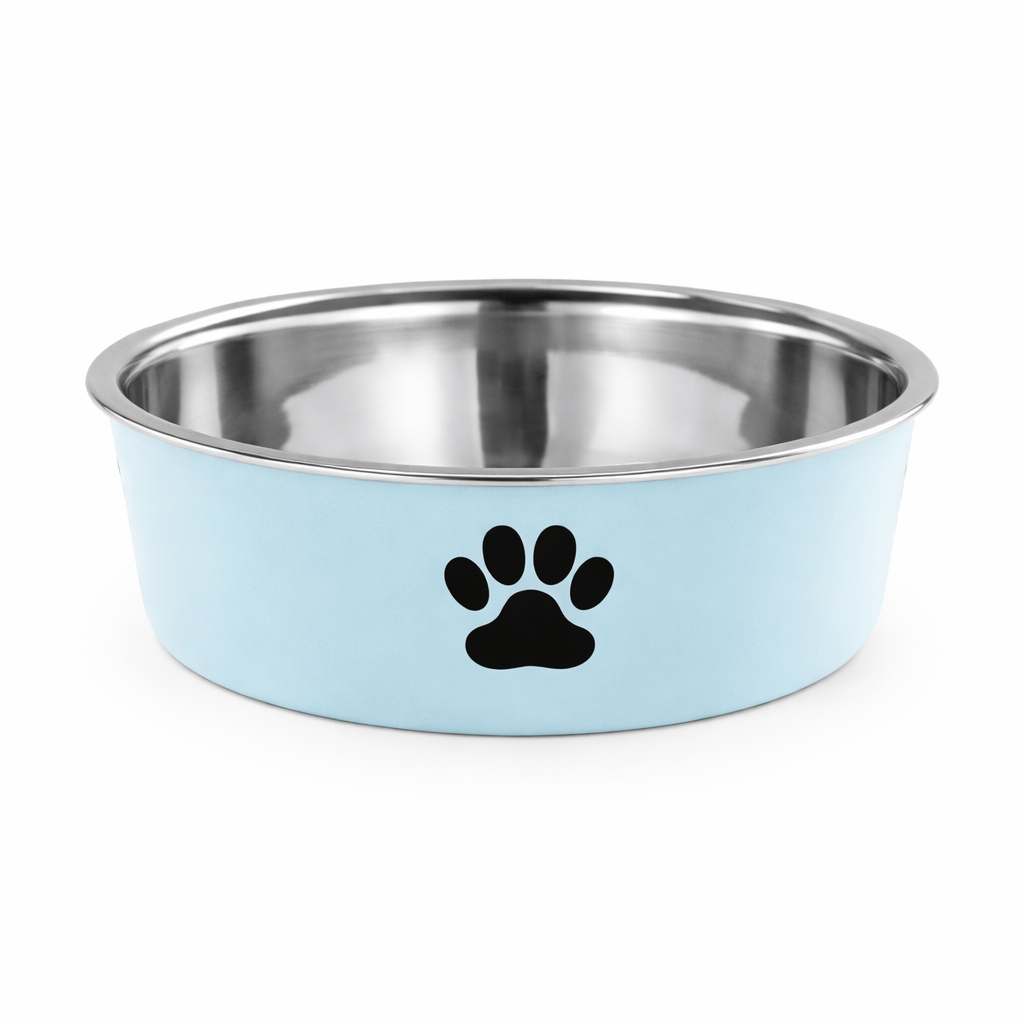 Non-slip stainless steel bowl