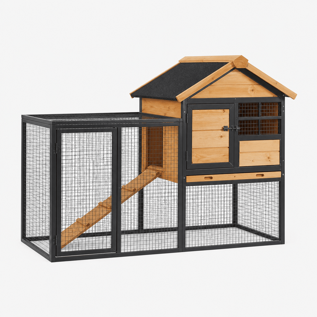 Outdoor Wooden Hutch