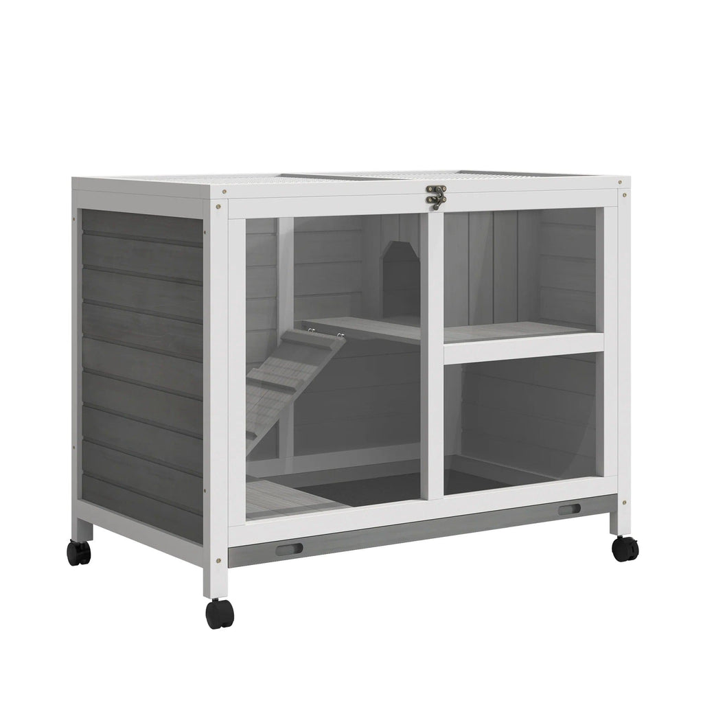 Two-Story Rabbit Cage