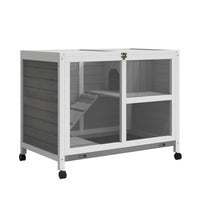 Two-Story Rabbit Cage