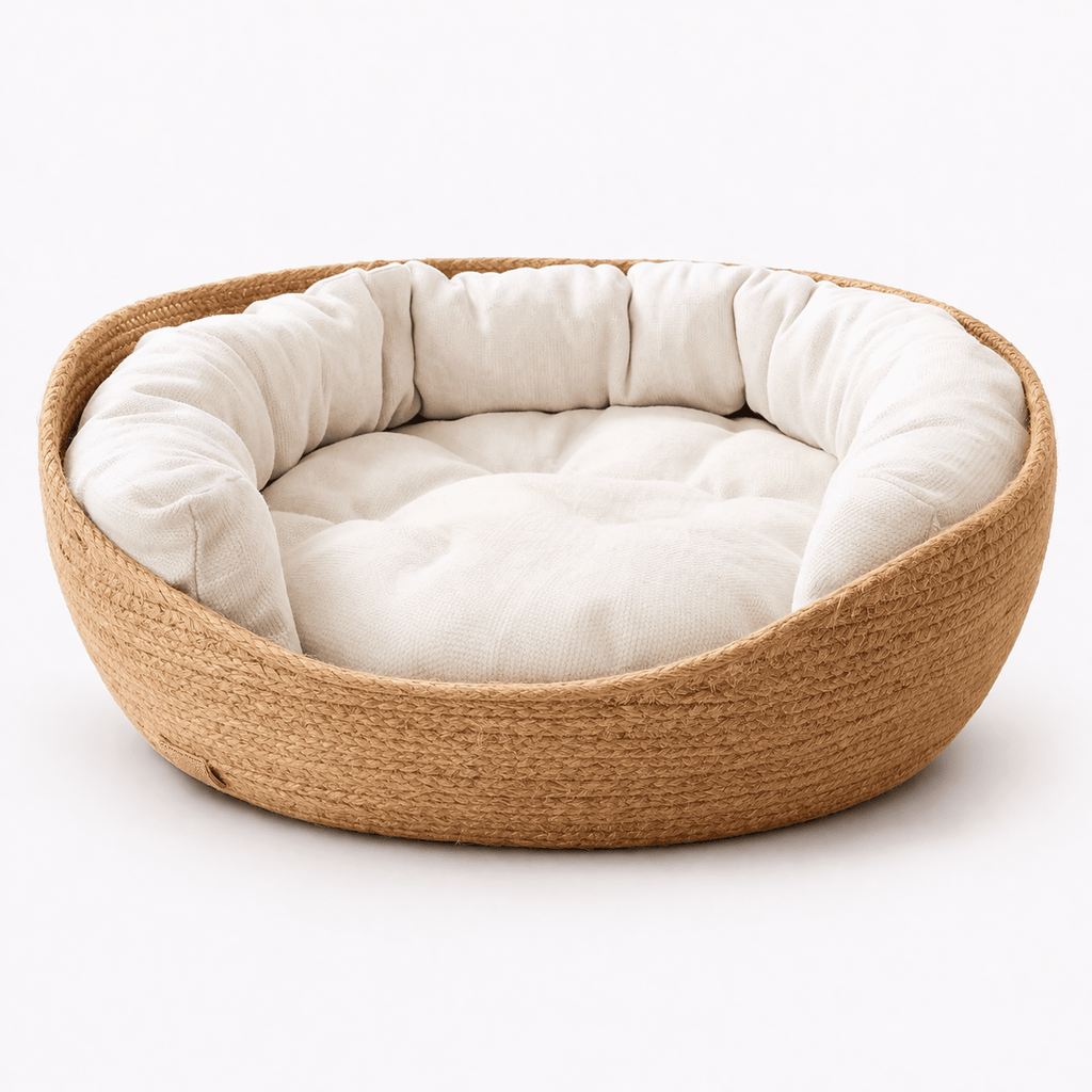 Wicker Cat Basket