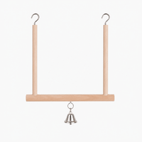 Wooden Parrot Swing